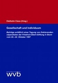Cover: Gesellschaft und Individuum - wvb Wissenschaftlicher Verlag Berlin