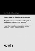 Cover: Deutschland in globaler Verantwortung - wvb Wissenschaftlicher Verlag Berlin
