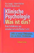 Cover: Klinische Psychologie, was ist das? - Seehamer