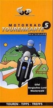 Cover: Motorradtourenkarte / Eifel /Bergisches Land /Westerwald - Good Vibrations
