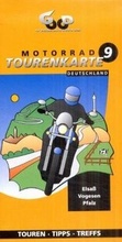 Cover: Motorradtourenkarte / Elsass /Vogesen /Pfalz - Good Vibrations