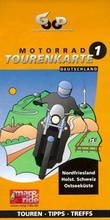 Cover: Motorrad-Tourenkarte Deutschland / Nordfriesland /Holsteinische Schweiz /Ostseek&uuml;ste - Good Vibrations