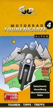 Cover: Motorrad-Tourenkarte Alpen / Ostschweiz /Vorarlberg /Oberitalienische Seen - Good Vibrations