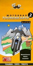 Cover: Motorrad-Tourenkarte Alpen / Westschweiz /Wallis /Aostatal - Good Vibrations