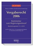 Cover: Vergaberecht 2006 - Lexxion Verlagsgesellschaft