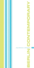 Cover: Berlin Contemporary - Galerienf&uuml;hrer Berlin - JOVIS Verlag