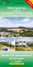 Cover: Osterzgebirge zwischen Dippoldiswalde und Teplice - SACHSEN KARTOGRAPHIE