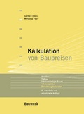Cover: Kalkulation von Baupreisen - Bauwerk
