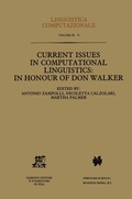 Cover: Current Issues in Computational Linguistics: In Honour of Don Walker - Kluwer Academic Publishers