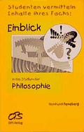 Cover: Einblick in das Studium der Philosophie - OPS