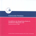 Cover: Grundlehren des B&uuml;rgerlichen Rechts II - Universit&auml;tsverlag Potsdam