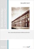 Cover: Das nationalsozialistische Willensstrafrecht - Wei&szlig;ensee Verlag