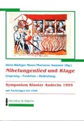 Cover: Nibelungenlied und Klage - Universit&auml;t M&uuml;nchen Inst. f. Bayer. Literaturgesch.