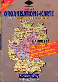 Abbildung von: B & B ORGA-Karte Deutschland - Berndtson & Berndtson