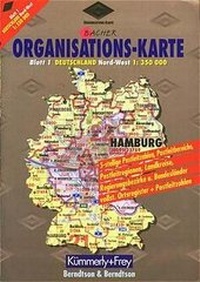 Abbildung von: B & B ORGA-Karte Deutschland - Berndtson & Berndtson