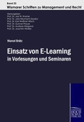 Cover: Einsatz von E-Learning in Vorlesungen und Seminaren - Ehv Academicpress
