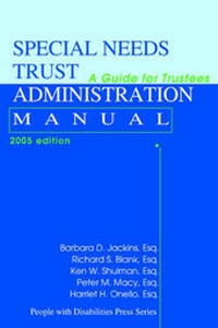 Abbildung von: Special Needs Trust Administration Manual - iUniverse