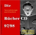 Cover: Die B&uuml;cher-CD 97/98 - Schmid, Gerhard