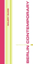 Cover: Berlin Contemporary 2008/2009 - JOVIS Verlag