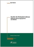 Cover: Kredite f&uuml;r Kleinunternehmen - Frankfurt School Forum