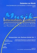 Cover: Komponisten aus Sachsen-Anhalt - k.o.m. musikverlag
