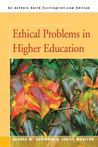 Abbildung von: Ethical Problems in Higher Education - iUniverse