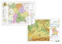 Abbildung von: Bayern politisch/physisch - Stiefel Eurocart