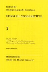 Enlarge image Cover: Bilder-Folgen - Hochschule f. Musik, Theater u. Medien Hannover