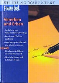 Enlarge image Cover: Vererben und Erben - Stiftung Warentest