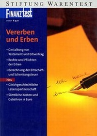 Enlarge image Cover: Vererben und Erben - Stiftung Warentest