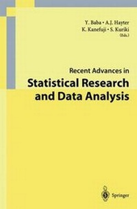 Enlarge image Cover: Recent Advances in Statistical Research and Data Analysis - Springer