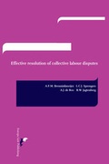 Cover: Effective Resolution of Collective Labour Disputes - Europa Law Publishing