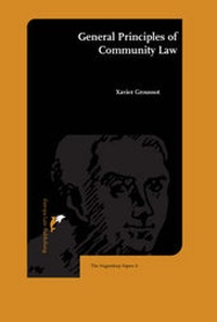 Enlarge image Cover: General Principles of Community Law - Europa Law Publishing