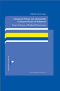 Bild: European Private Law beyond the Common Frame of Reference - Europa Law Publishing
