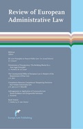 Cover: European Administrative Law - Top Down and Bottom Up - Europa Law Publishing