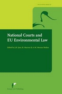 Bild: National Courts and EU Environmental Law - Europa Law Publishing