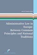 Cover: Administrative Law in Europe - Europa Law Publishing