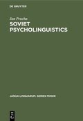 Bild: Soviet Psycholinguistics - De Gruyter Mouton