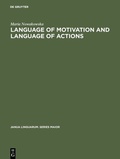 Cover: Language of Motivation and Language of Actions - De Gruyter Mouton