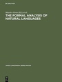 Cover: The Formal Analysis of Natural Languages - De Gruyter Mouton