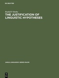 Cover: The Justification of Linguistic Hypotheses - De Gruyter Mouton