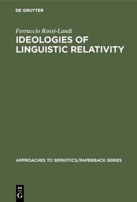 Abbildung von: Ideologies of Linguistic Relativity - De Gruyter Mouton
