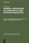 Bild: An Introduction to the Theory of Formal Languages and Automata - De Gruyter Mouton