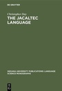 Cover: The Jacaltec Language - De Gruyter Mouton