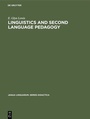 Cover: Linguistics and Second Language Pedagogy - De Gruyter Mouton