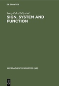 Cover: Sign, System and Function - De Gruyter Mouton