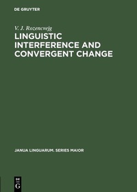 Abbildung von: Linguistic Interference and Convergent Change - De Gruyter Mouton