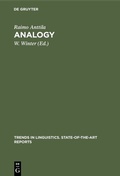 Cover: Analogy - De Gruyter Mouton