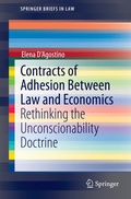 Cover: Contracts of Adhesion Between Law and Economics - Springer