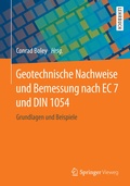 Cover: Geotechnische Nachweise und Bemessung nach EC 7 und DIN 1054 - Springer Vieweg